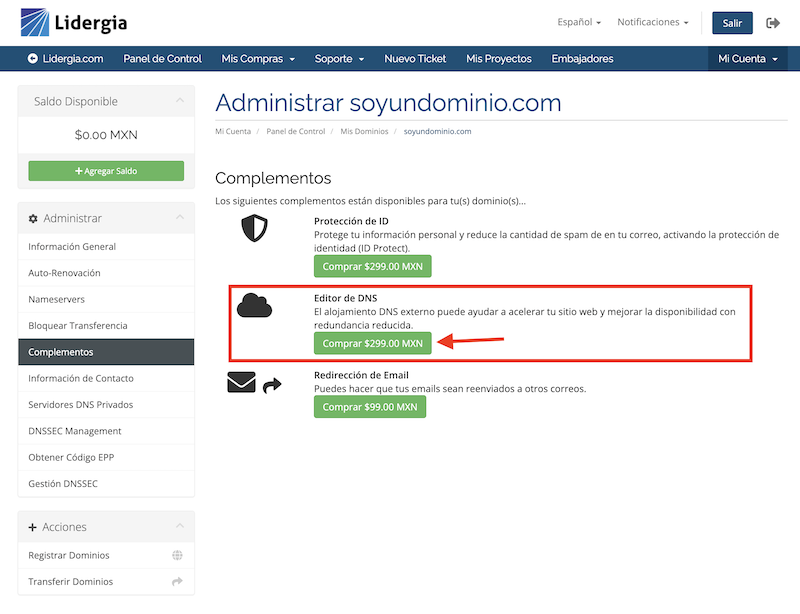 Zona DNS 3